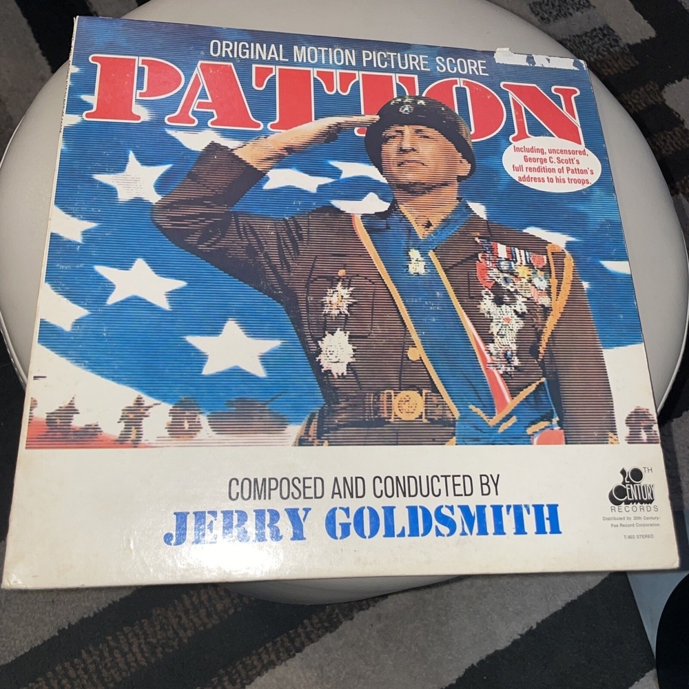 Patton Original Motion Picture Score Vinyl Jerry Goldsmith Fox T 902